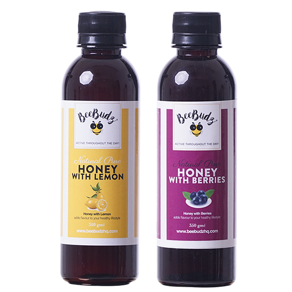 BeeBudz® Bottle Combo – 2x Pure Wildflower Honey in Bottle